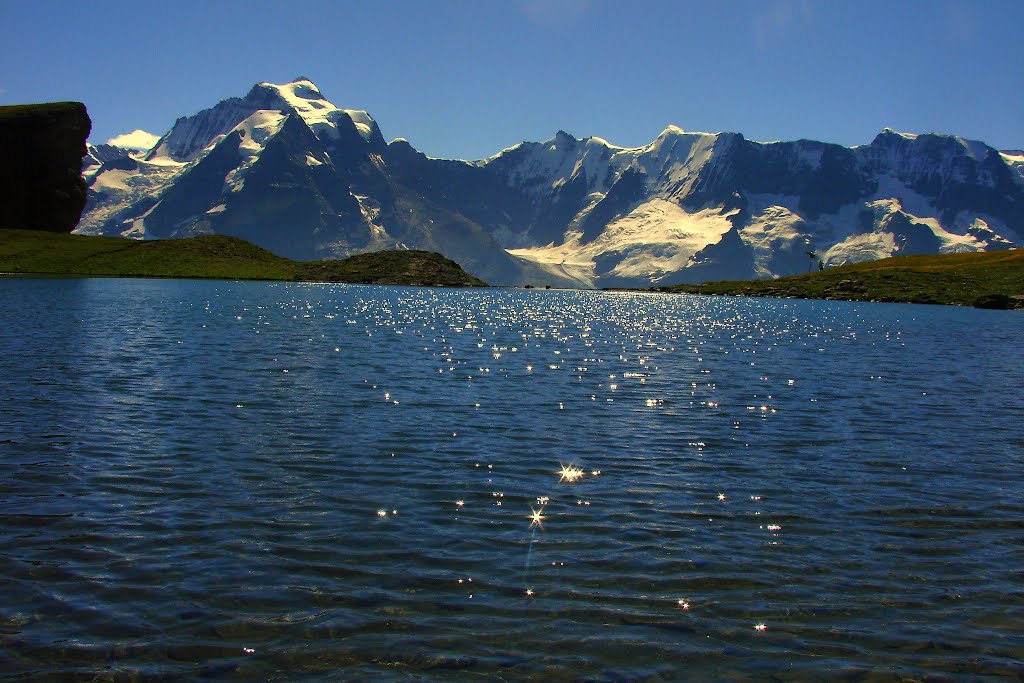 Jungfrau from Grauseeli by Andreas Fischer (Lintorf)