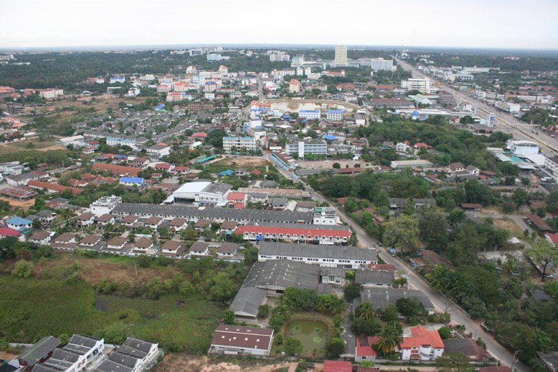 Northwest of Khon Kaen, near the University by jayamee