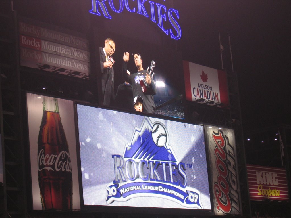 Colorado Rockies NLCS Champs 10/15/07 by teton_dave