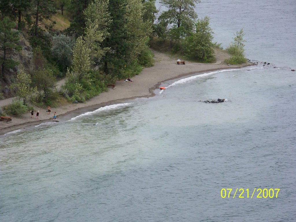 Okanagan Lake PP, North Beach by Wester