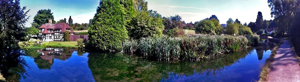 The River Len, Loose, Kent by Chris Seager