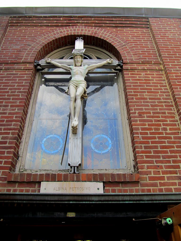 Cross at St. Leonard Church by MementoMori