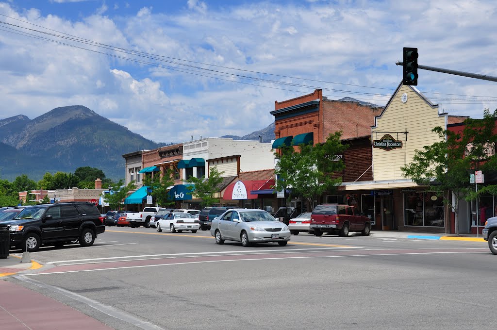 Montana : Hamilton historic district by Dominique Hazard