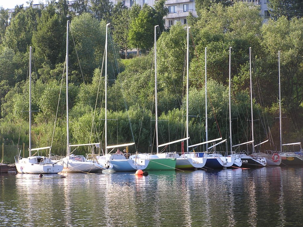 Яхт-клуб поселка Писковичи, панорама (Yacht Club village Piskovichi, panorama) 03 by Astro_cat