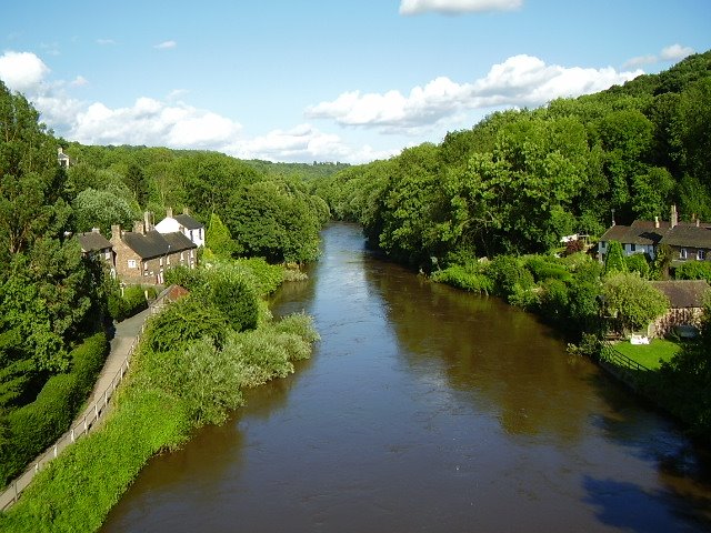 River severn at ironbridge by bonneyjones