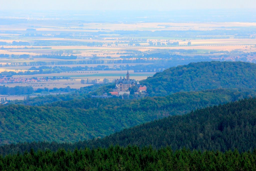 Blick auf des Schloss Wernigerode by Stephan Meisel