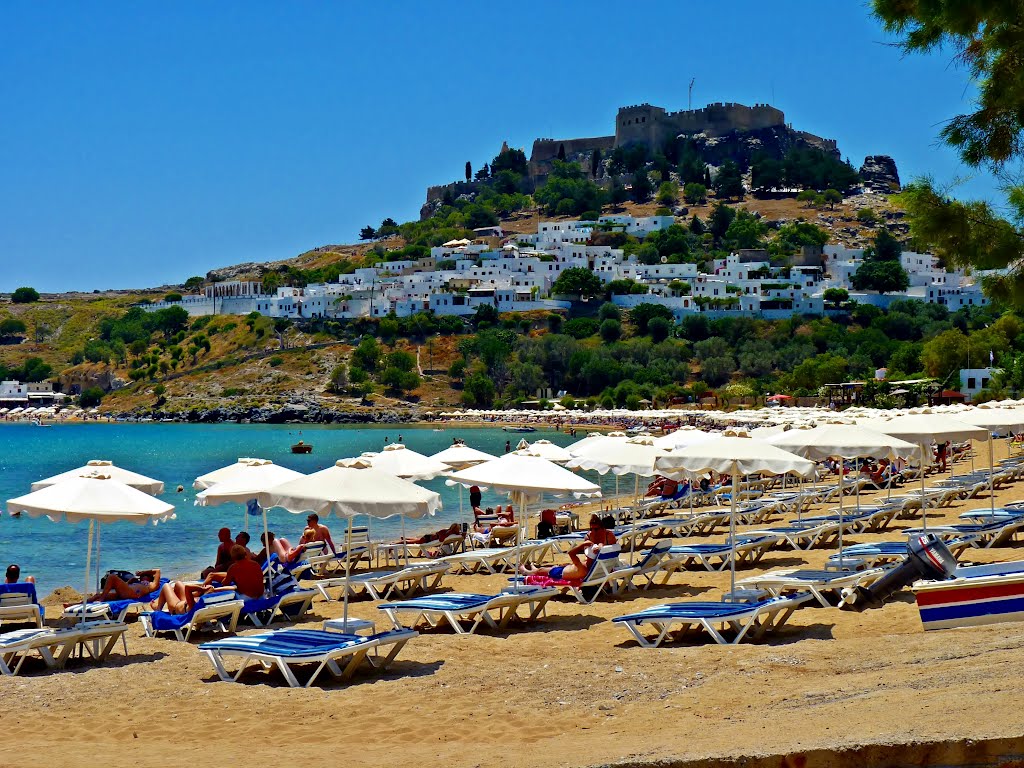 Lindos beach - Rhodes by Albányai Mária