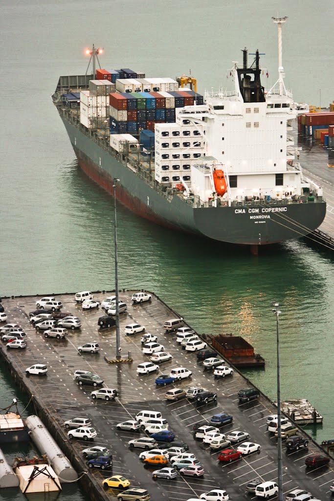 Port Of Auckland by Abaconda