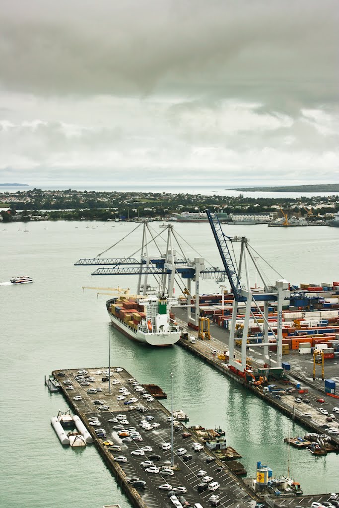 The Port of Auckland by Abaconda