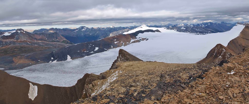 Reef Icefield from Titkana Peak by Taras K