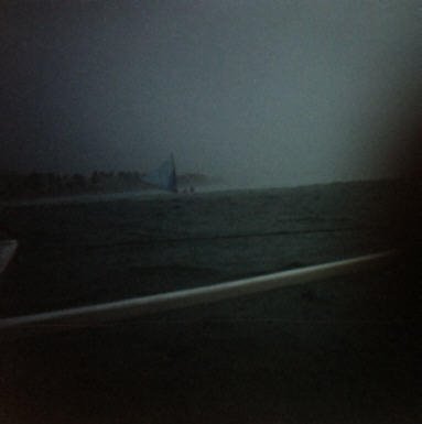 Shower on sea by Henning Gerken