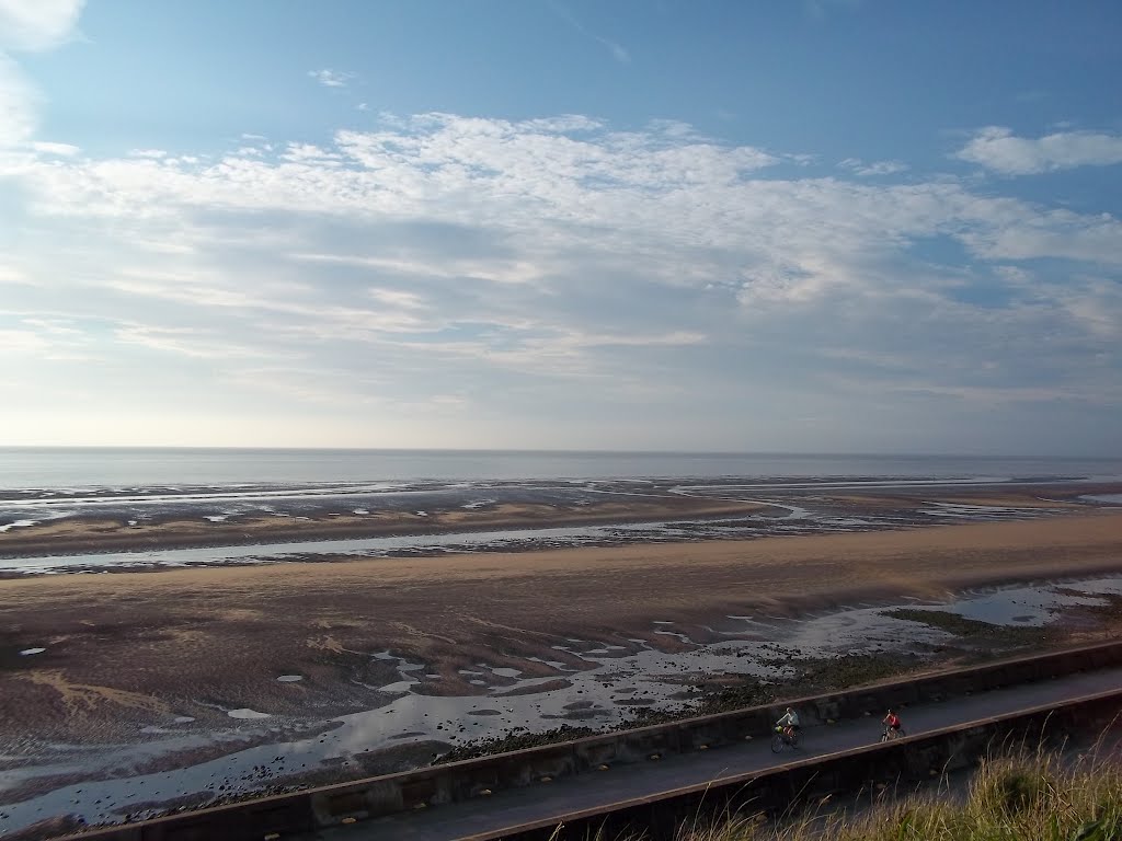 Queens Promenade beach by Julia G