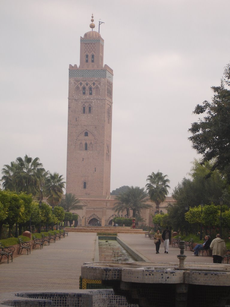 La koutoubia desde la Menara II by fontriego