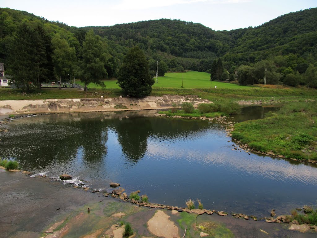 Wehr Hollerich im Unterwasser by Reuam Relges