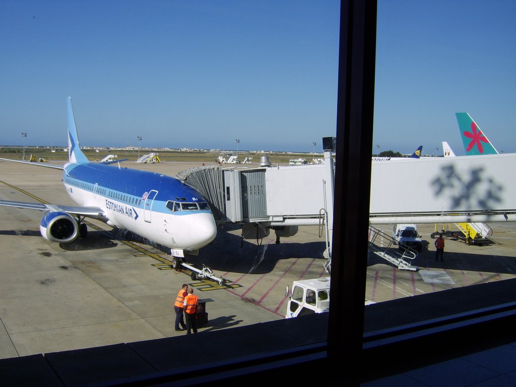 Faro Airport - from Departure Lounge 2 by C. Mitchell