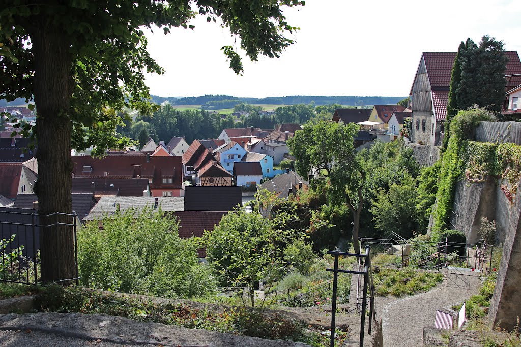 Hollfeld Blick über die Terrassengärten by Contessa