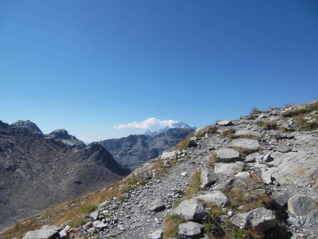 Strappo finale verso il rifugio. Sullo sfondo il Disgrazia by claudio.bormolini