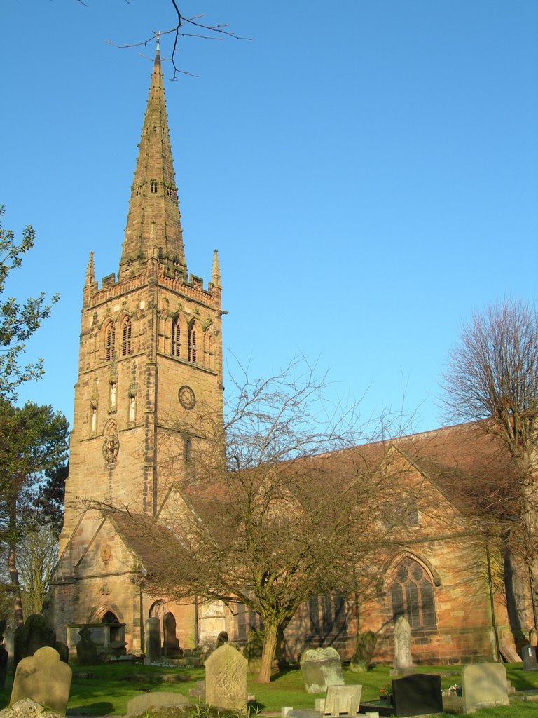 St. Nicolas Church. Kings Norton by Steve. Redditch. UK