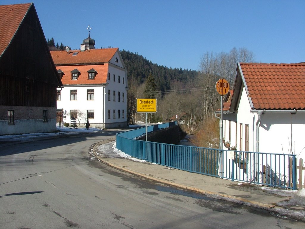 Eisenbach Stadt Isny by Richard Mayer