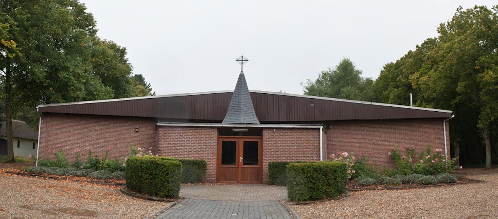 Sint-Jozef werkman kerk anno 1961 by Henri Van Ham