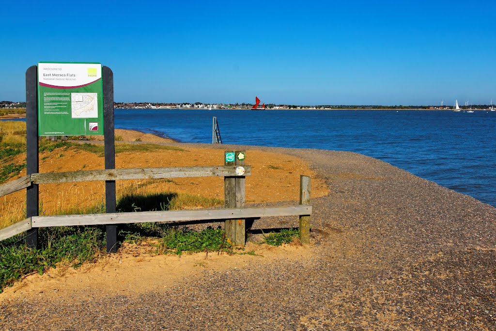 East Mersea Flats Nature Reserve, Cudmore Grove Country Park, East Mersea, Essex, Sep 2012 by keithb