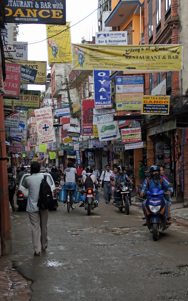 Thamel Kathmandu, Nepal by Hommeles