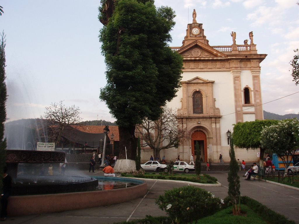 Church of the Immaculate Conception in Uruapan, Michoacan, Mexico by PobreRico