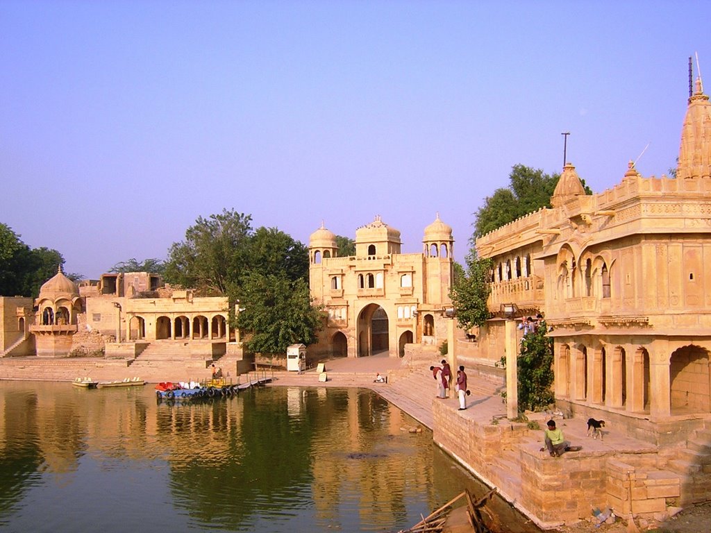 Jaisalmer - lago Gadi Sagar by maresa maremagna