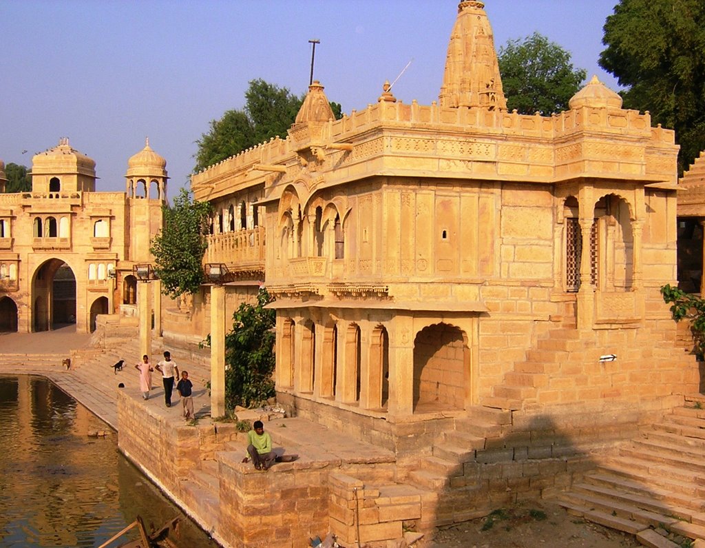 Jaisalmer - lago Gadi Sagar by maresa maremagna