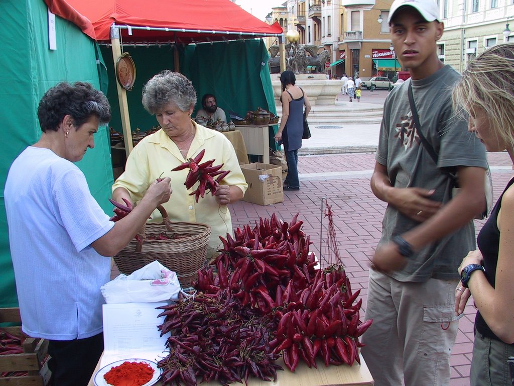 Buying Peppers Zagreb Croatia - fresh or dry peppers? by snorth