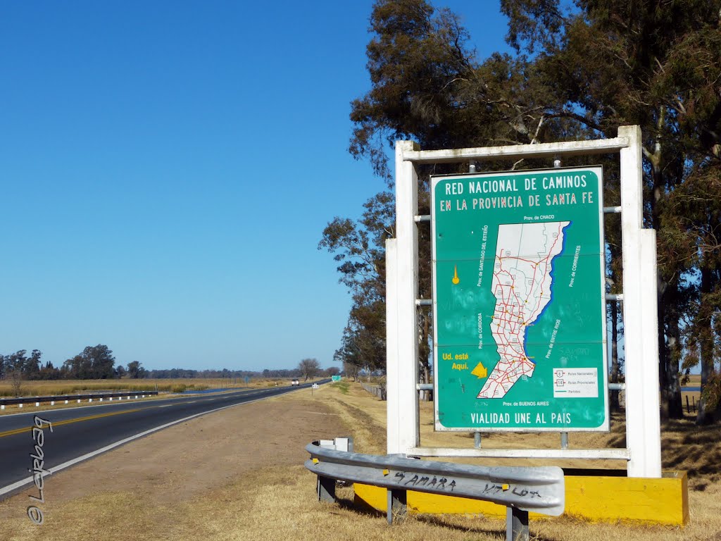 Límite entre Córdoba y Santa Fé - Ruta Nacional N°8 by ►Leirbag