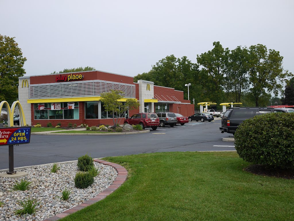 McDonald's play place in Coldwater, Michigan on US 12 by Frank Richards