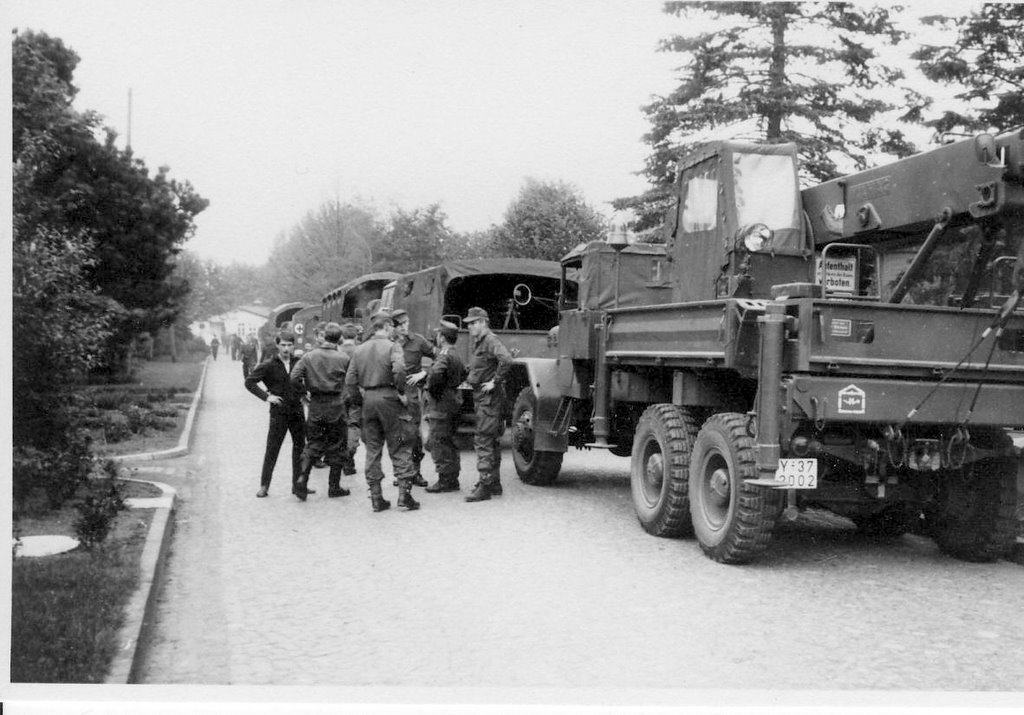 1./ PSKSender Btl.701 , Krahnenbergkaserne Andernach 1964 by Steffen Röhner