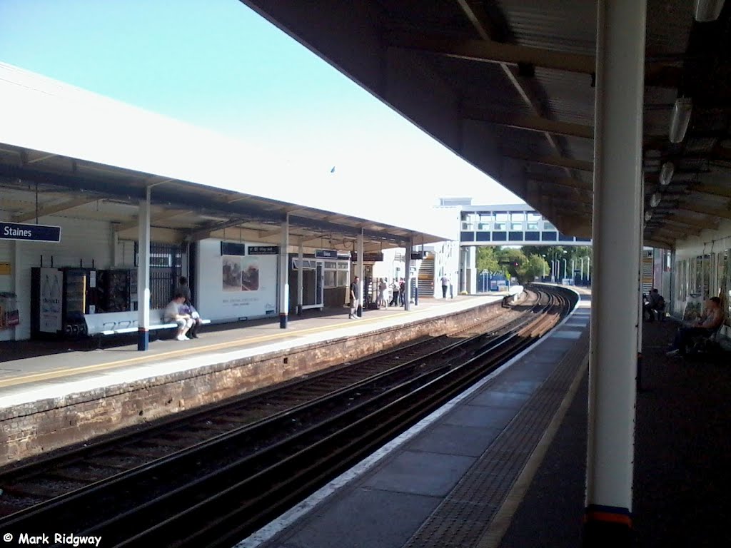 Staines Railway Station (4) by Mark Ridgway