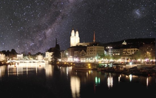 Zürich by Night by Salvatore-Bencivenga