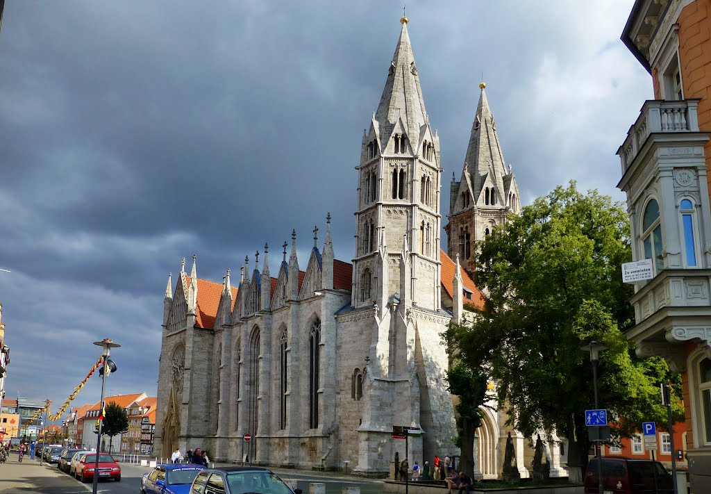 Mühlhausen - Divi Blasi Kirche by Wolfgang Spillner