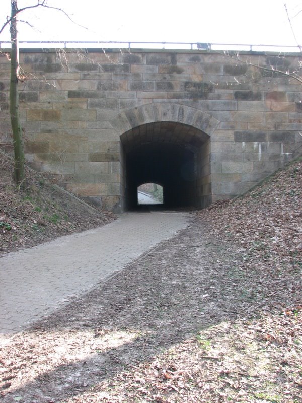 Tunnel unter der A2 hindurch zur Cecilienhöhe by JanWu