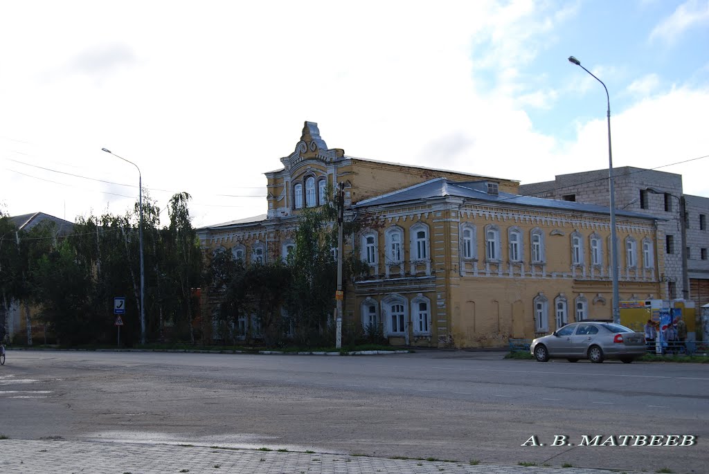 Шацк, ул. Комсомольская, 2, центральная районная библиотека, 31.08.2012 г. by mav1818