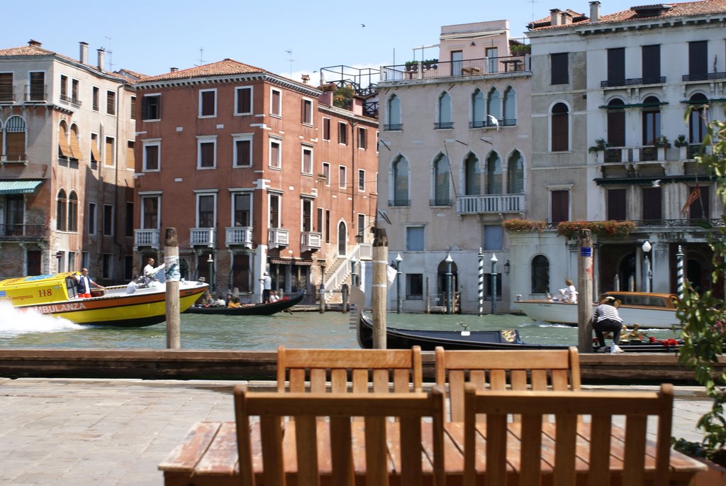 Ambulanza Venice Canal Grande by Bram Brinkman