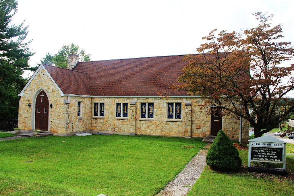 7th Day Adventist Church, Front (Radford, Virginia) by John MacKinnon