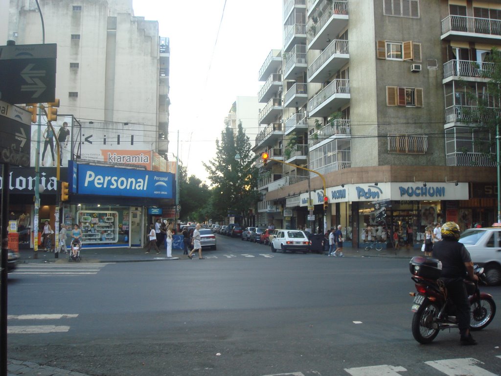 Avenida Rivadavia y Calle Granaderos by Hernanpc