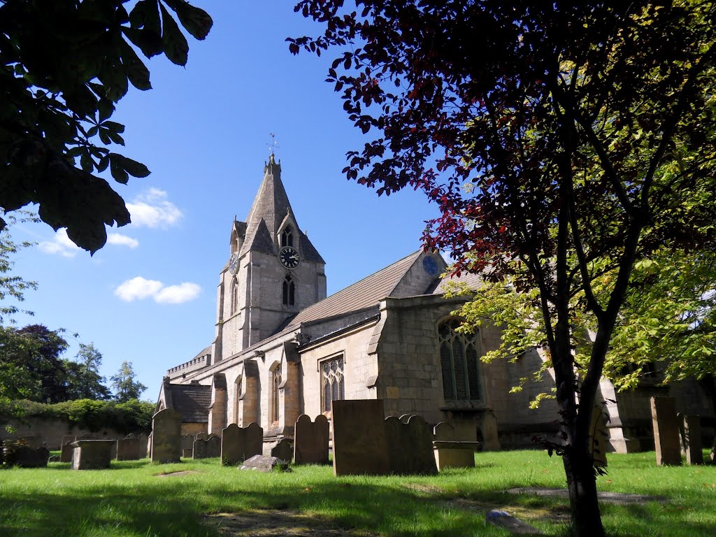 St Edmund King and Martyr is the church at Mansfield Woodhouse. by Bobsky.