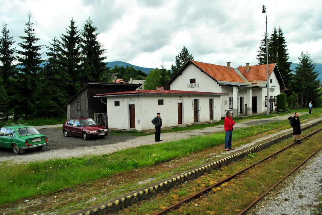 Stanica Heľpa by © Ľudo T. 01.