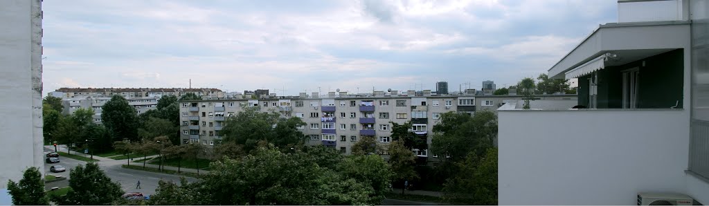 Zagreb, Ivanićgradska ulica, panorama by l@l