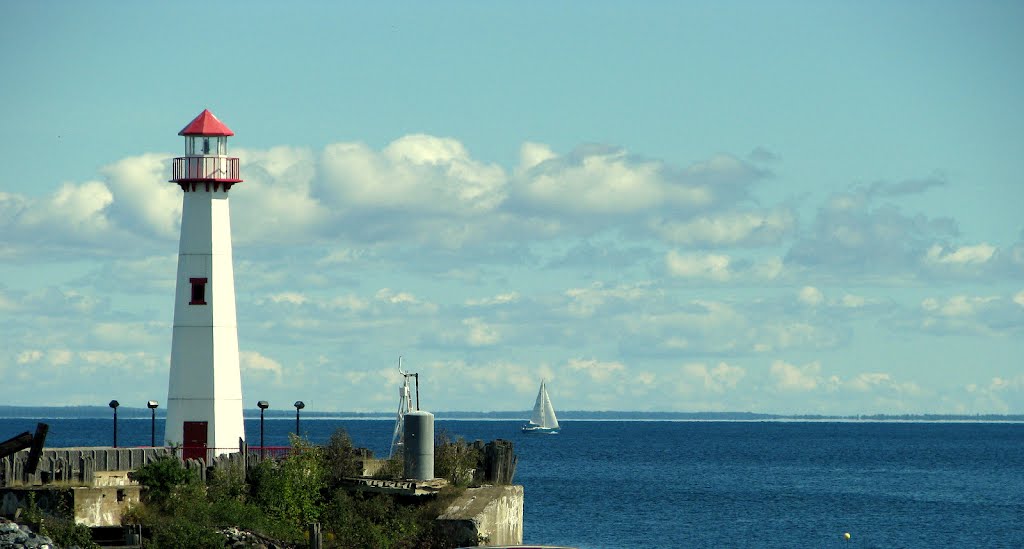 Late summer at Lake Huron, St. Ignace, Michigan by HAMANA