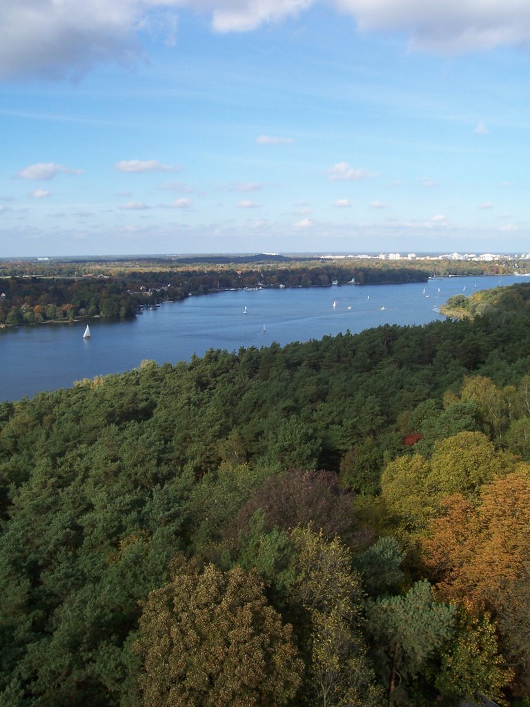 Aussicht vom Grunewaldturm by Nannotech