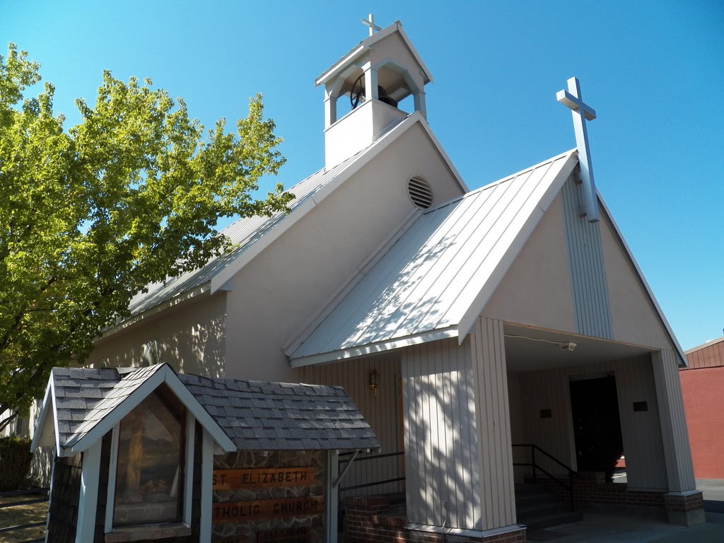 St Elizabeth of Hungary Catholic Church, John Day Oregon by Pamela Elbert Poland