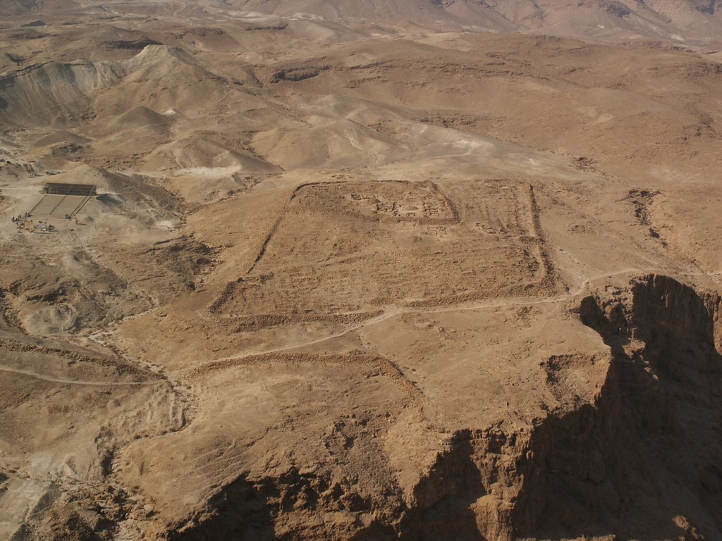 Masada, Israel by kszajows