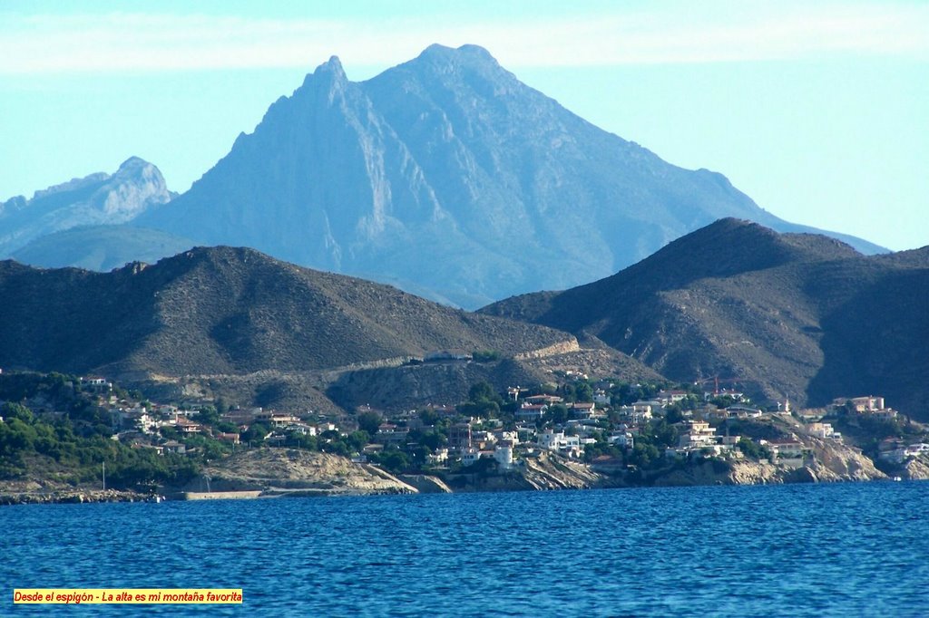 Mi Montaña-Puig Campana (desde ElCampello) by tonyapa