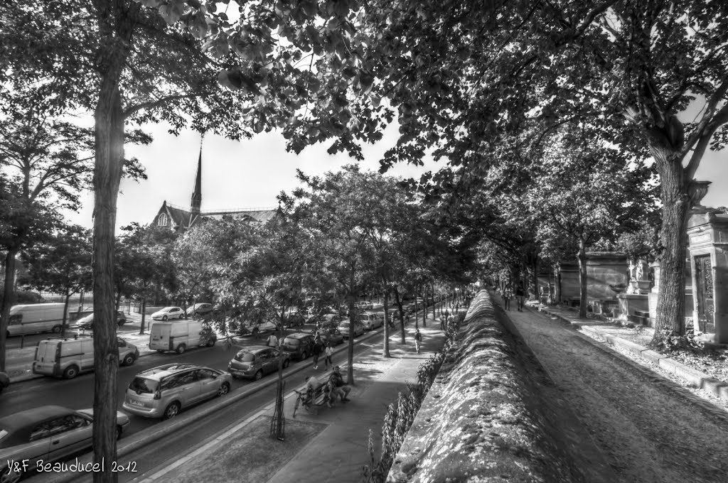 Basilique ND du Perpétuel Secours (depuis le Père Lachaise) by Yanti & François Beauducel